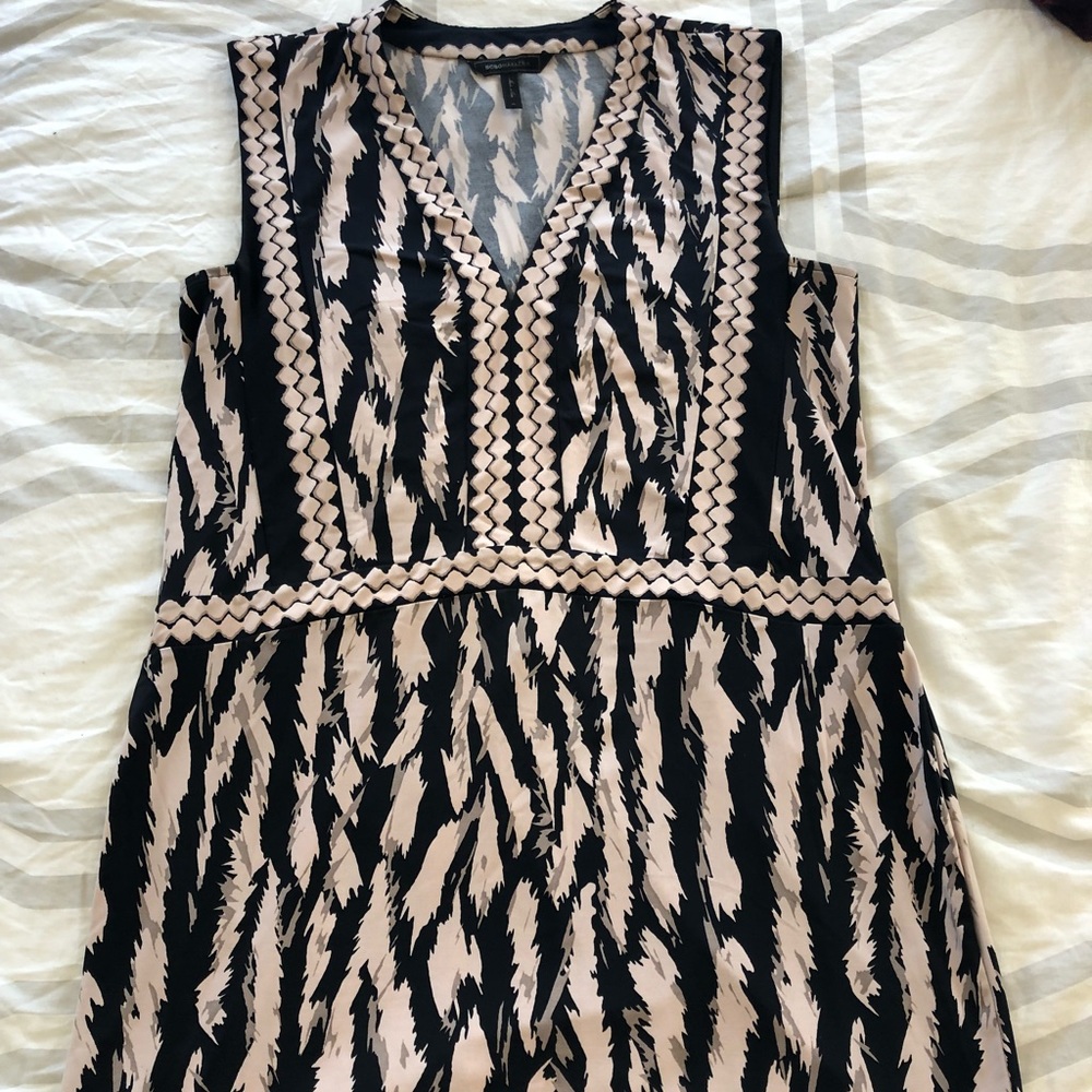 Bcbg mini shift dress - brown/tan